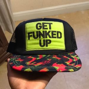 ZUMBA get funked up trucker hat